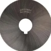 Jeweler's Saw: 4" Dia, 0.04" Thick, 1" Arbor Hole, 220 Teeth, High Speed Steel