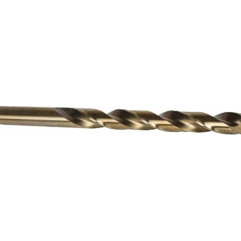 Jobber Length Drill Bit: 5/16" (0.3125) Dia, 135 deg, Cobalt