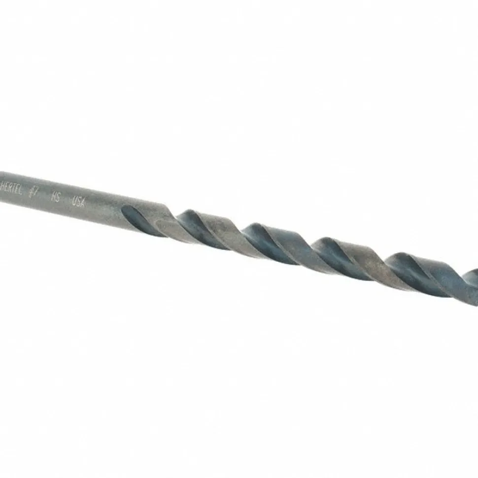 Jobber Length Drill Bit: #7 (0.2010) Dia, 118 deg, HSS