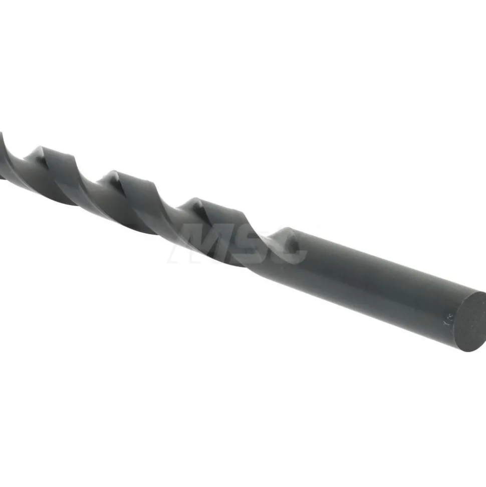 Jobber Length Drill Bit: 3/8" (0.3750) Dia, 135 deg, HSS