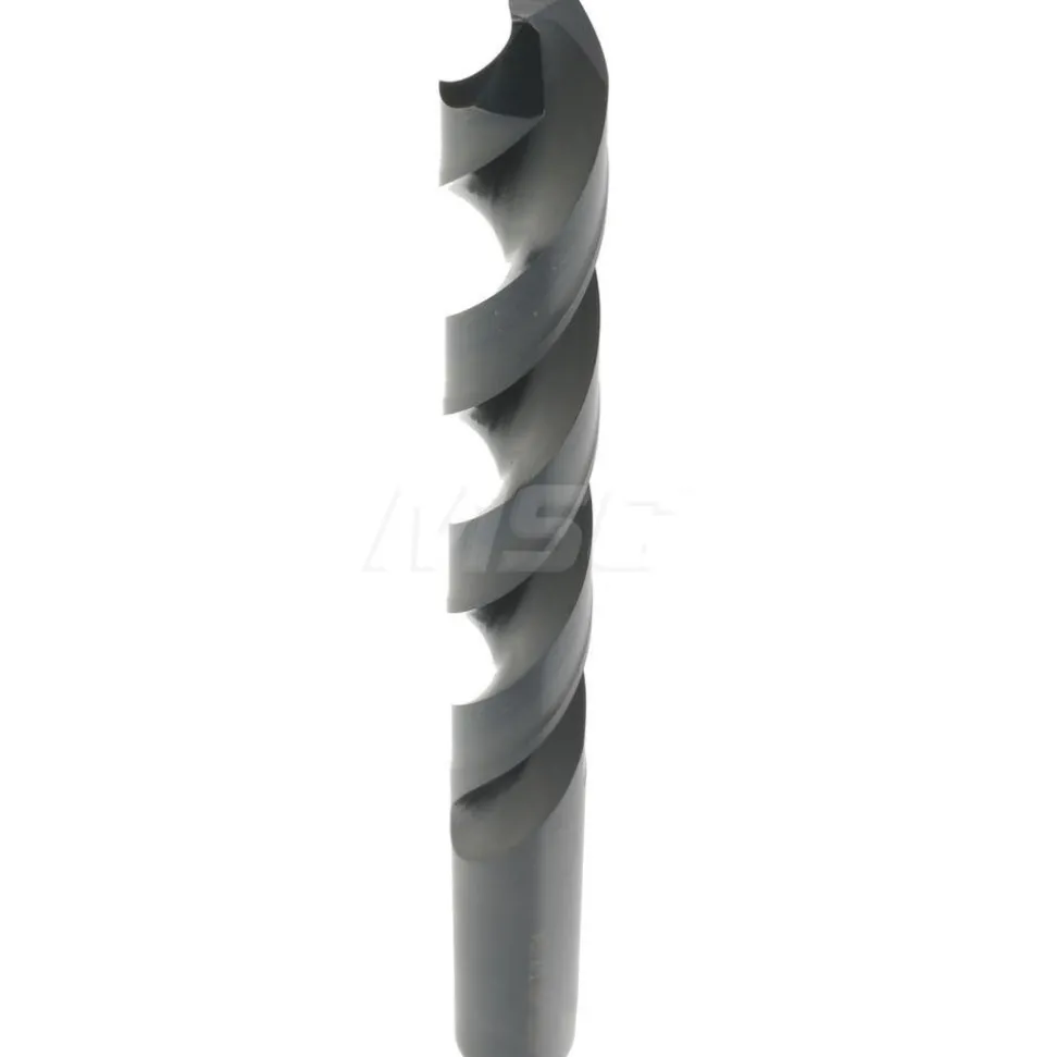 Jobber Length Drill Bit: 3/8" (0.3750) Dia, 135 deg, HSS