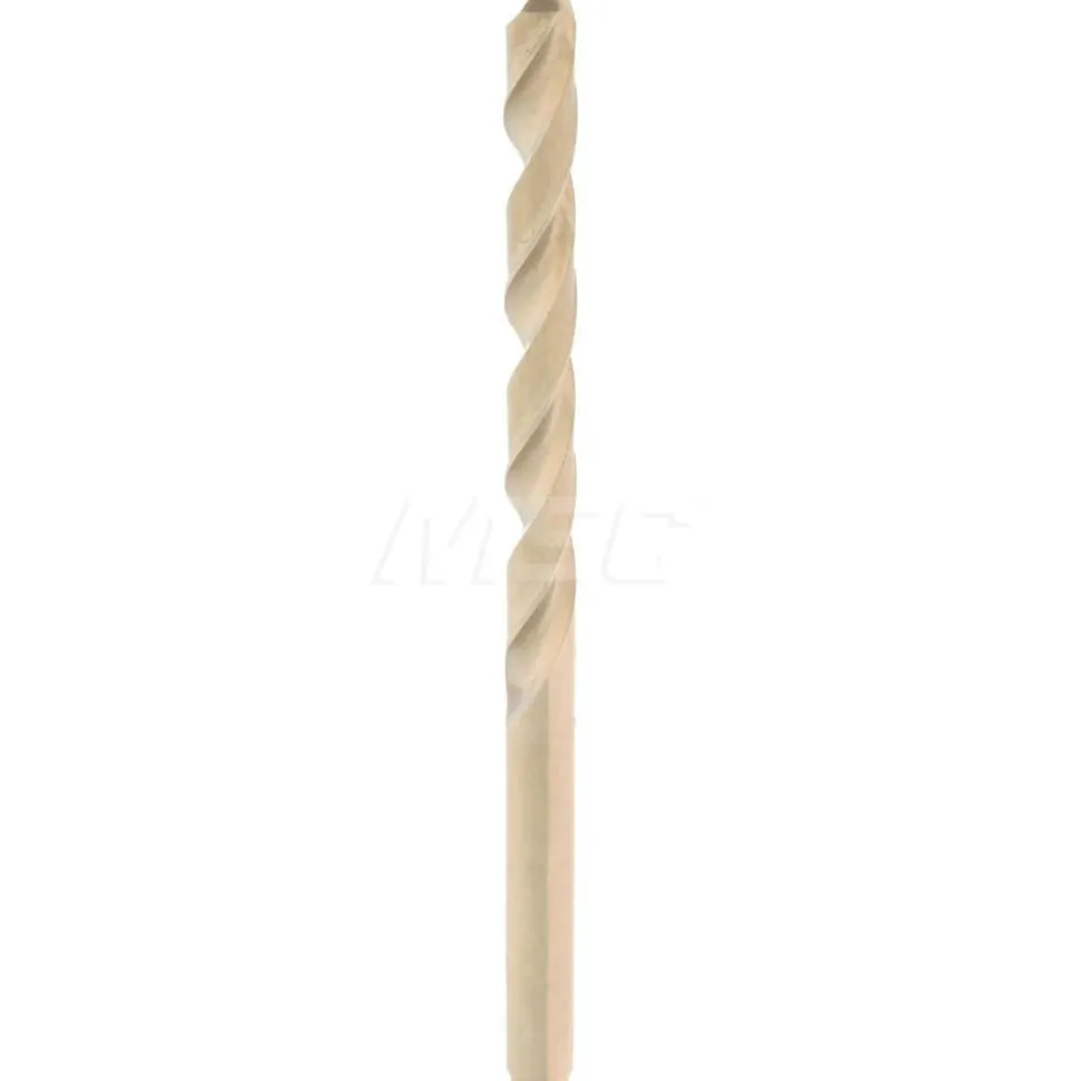 Jobber Length Drill Bit: 5/32" (0.1562) Dia, 135 deg, Cobalt