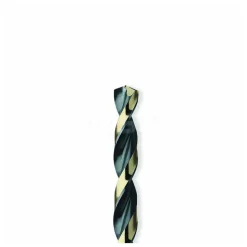 Jobber Length Drill Bit: 1/2" (0.5000) Dia, 135 deg, HSS