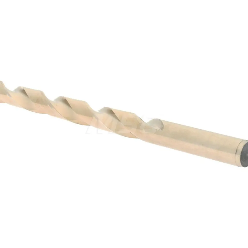 Jobber Length Drill Bit: 3/8" (0.3750) Dia, 135 deg, Cobalt