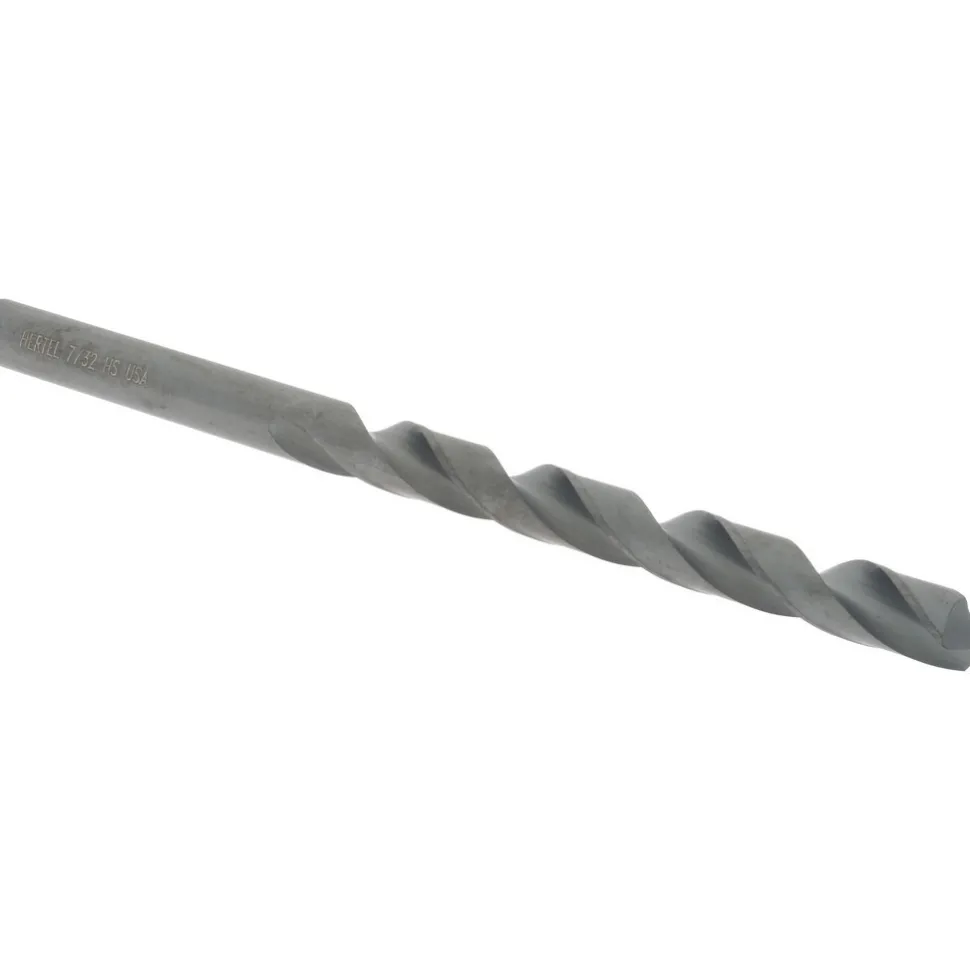 Jobber Length Drill Bit: 7/32" (0.2188) Dia, 118 deg, HSS