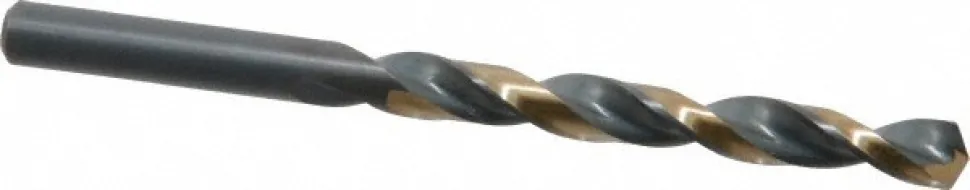 Jobber Length Drill Bit: 5/16" (0.3125) Dia, 135 deg, HSS