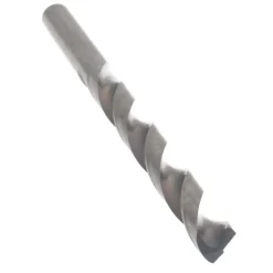 Jobber Length Drill Bit: 17/64" (0.2656) Dia, 135 deg, HSS