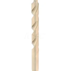Jobber Length Drill Bit: 1/2" (0.5000) Dia, 135 deg, Cobalt