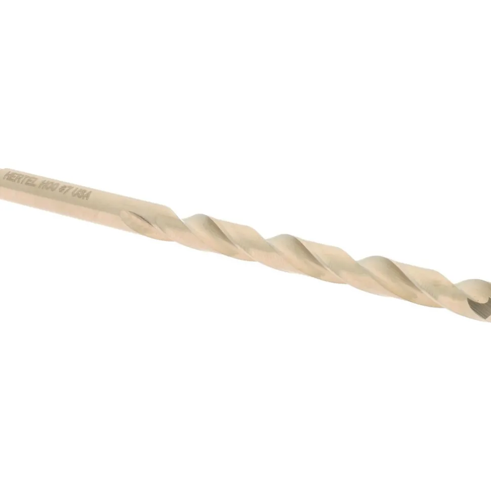 Jobber Length Drill Bit: #7 (0.2010) Dia, 135 deg, Cobalt