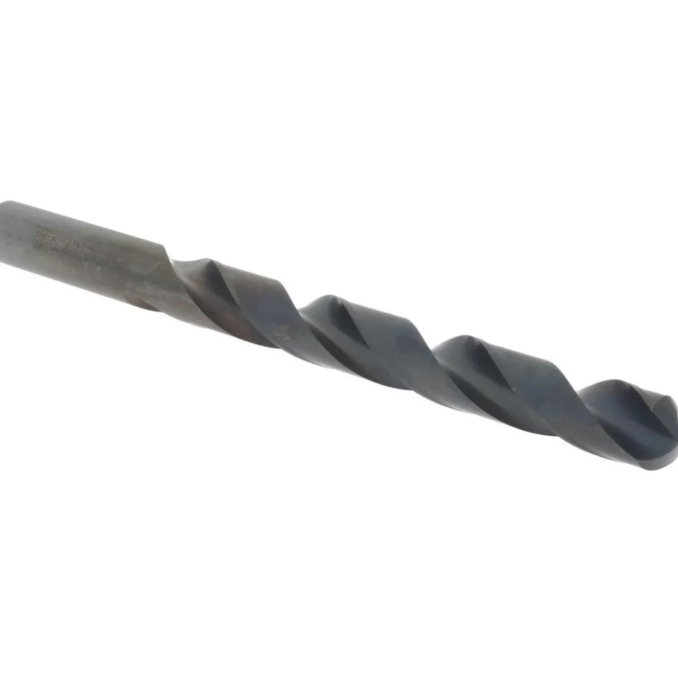 Jobber Length Drill Bit: 29/64" (0.4531) Dia, 118 deg, HSS