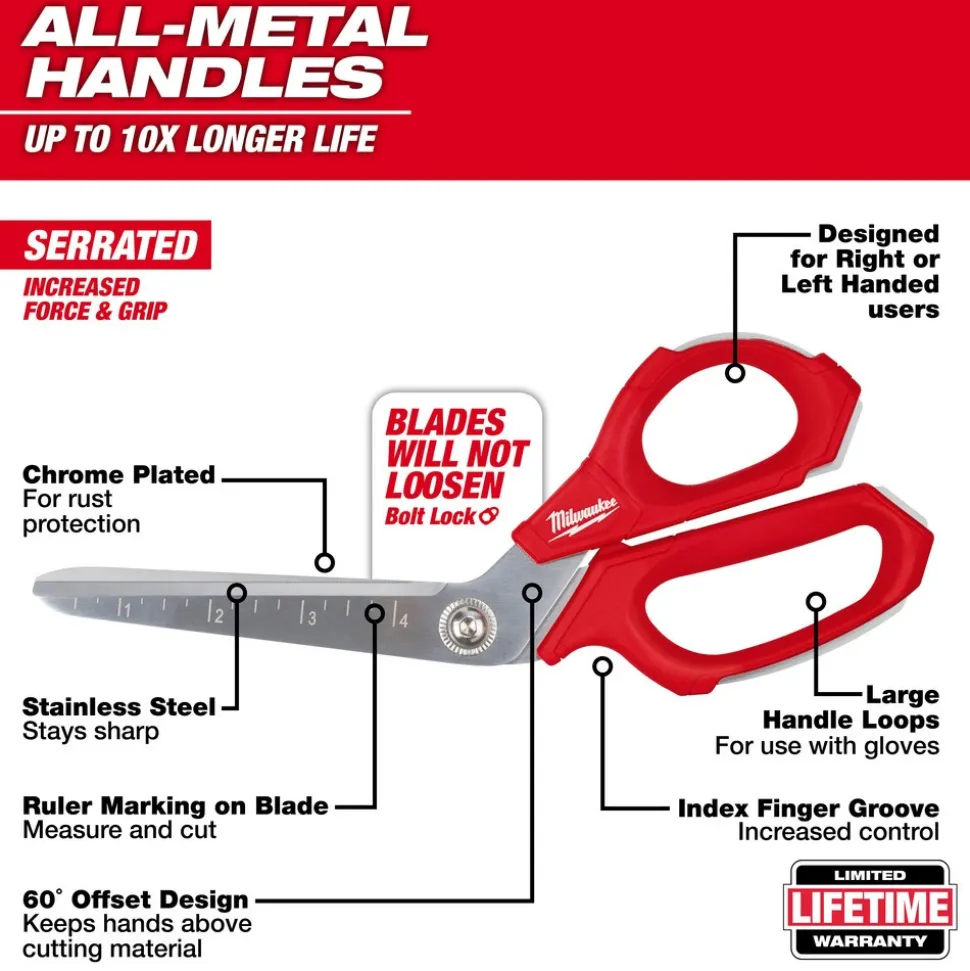Jobsite Offset Scissors