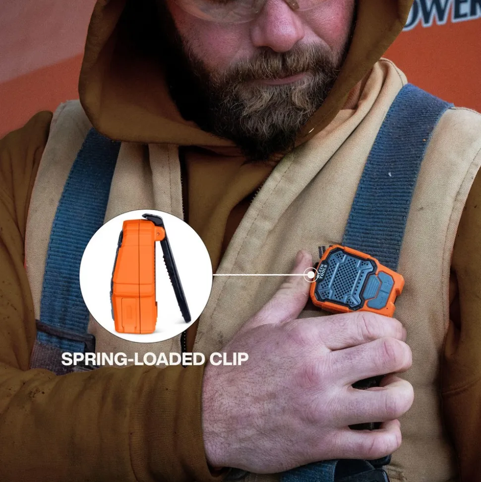 Job Site Radios: Job Site Radio Type: Bluetooth Speaker; Radio Reception: Bluetooth; Power Type: Battery
