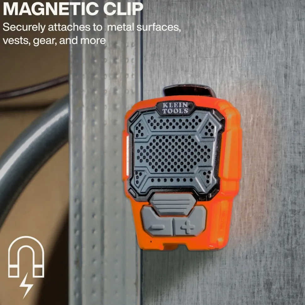 Job Site Radios: Job Site Radio Type: Bluetooth Speaker; Radio Reception: Bluetooth; Power Type: Battery