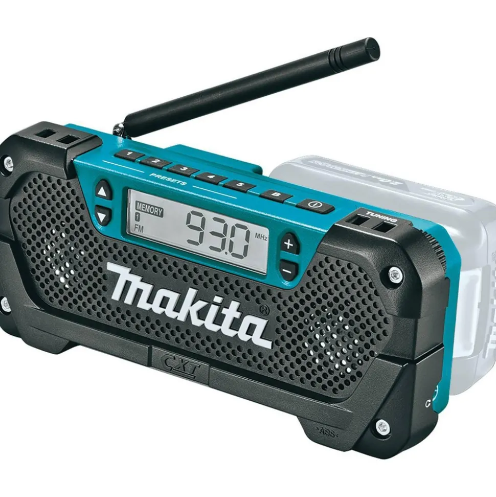 Job Site Radios: Job Site Radio Type: Cordless; Radio Reception: FM, AM; Power Type: Battery, Electric