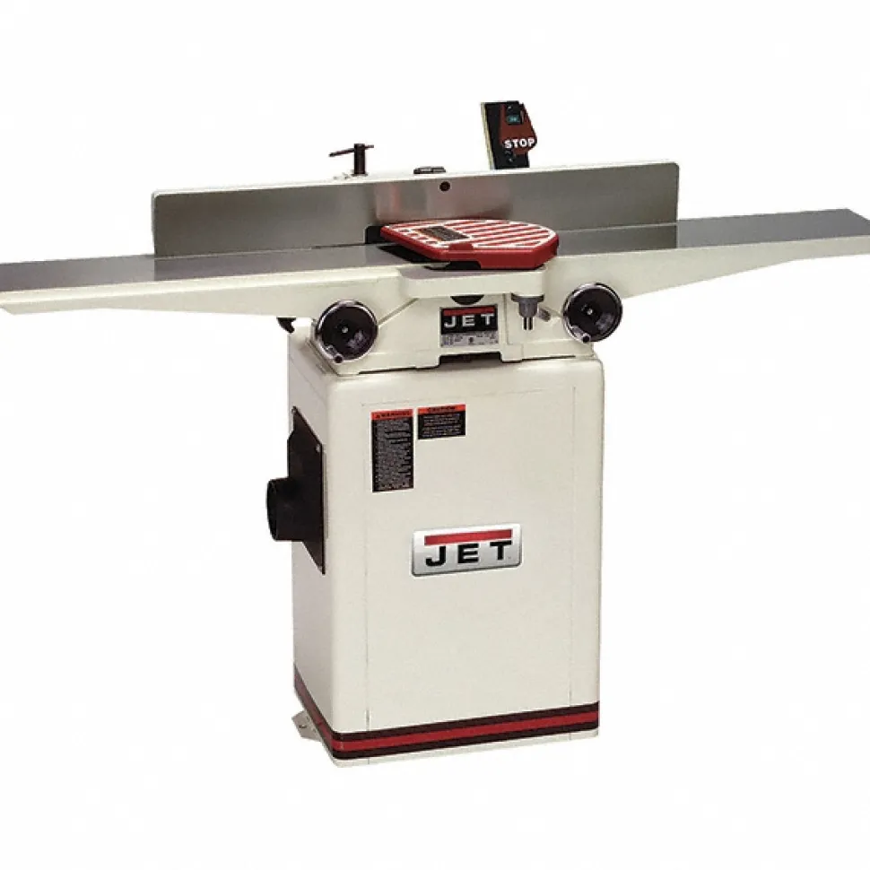 Jointer: 6-1/2" Max Width, 1/2" Max Depth, 115/230 V, Single Phase, 1 hp, 6000 RPM