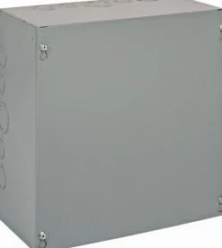 Junction Box Electrical Enclosure: Steel, NEMA 1
