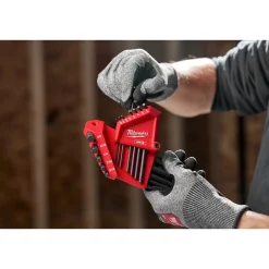 22-Key Ball End SAE & Metric L-Style Hex Key Set