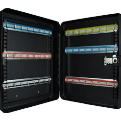 48 Keys Adjustable Key Lock Box with Combination Lock