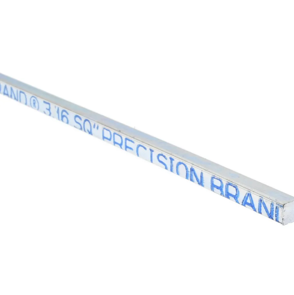 Key Stock: Key Stock Type: Square Key Stock; Material: Low-Carbon Steel; Width (Inch): 3/16