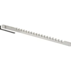 Keyway Broach: Style A, High Speed Steel, 1/8" Wide