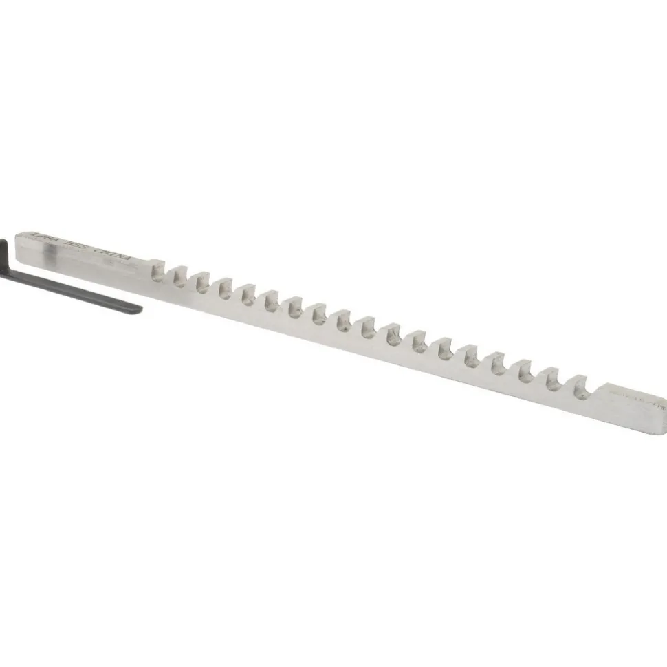 Keyway Broach: Style A, High Speed Steel, 1/8" Wide