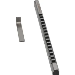 Keyway Broach: Style B-1, High Speed Steel, 4 mm Wide