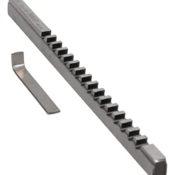 Keyway Broach: Style B-1, High Speed Steel, 5 mm Wide