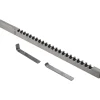 Keyway Broach: Style C-1, High Speed Steel, 8 mm Wide
