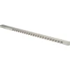 Keyway Broach: Style C, High Speed Steel, 1/4" Wide