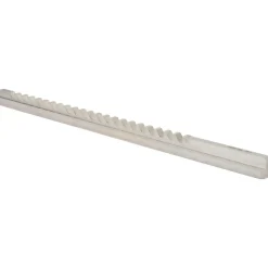 Keyway Broach: Style C, High Speed Steel, 1/4" Wide