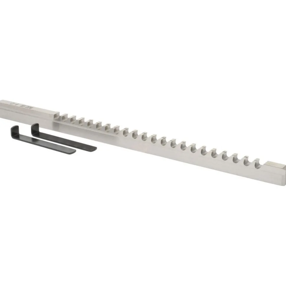 Keyway Broach: Style C-1, High Speed Steel, 8 mm Wide