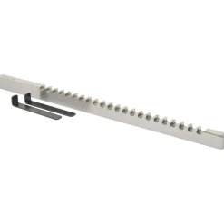 Keyway Broach: Style C, High Speed Steel, 3/8" Wide