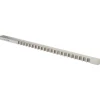 Keyway Broach: Style C, High Speed Steel, 5/16" Wide