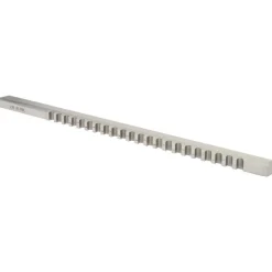 Keyway Broach: Style C, High Speed Steel, 5/16" Wide