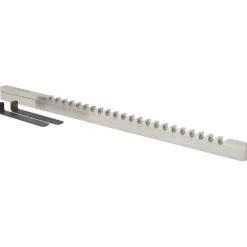 Keyway Broach: Style C, High Speed Steel, 5/16