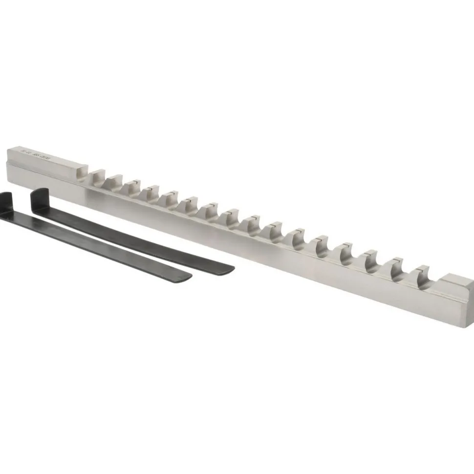 Keyway Broach: Style D-1, High Speed Steel, 10 mm Wide