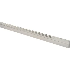 Keyway Broach: Style D-1, High Speed Steel, 10 mm Wide
