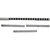 Keyway Broach: Style D, High Speed Steel, 1/2" Wide