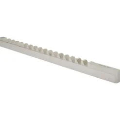 Keyway Broach: Style D, High Speed Steel, 1/2" Wide