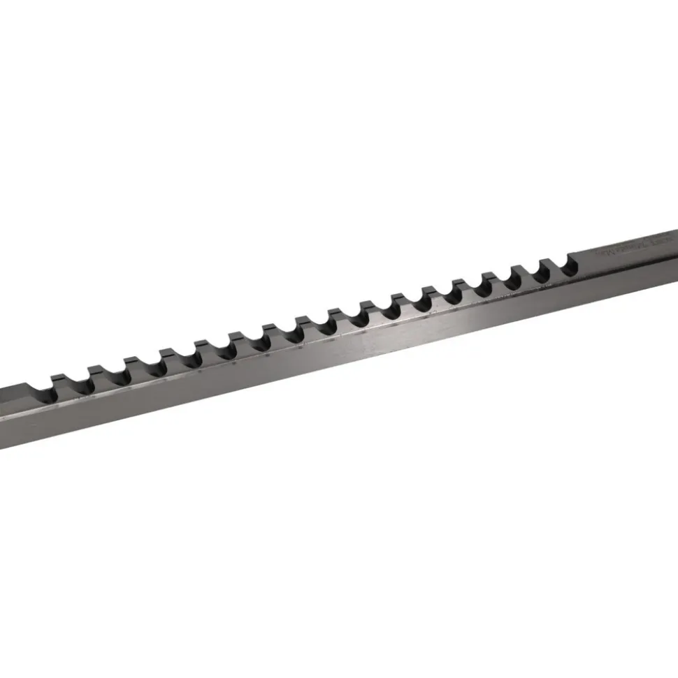 Keyway Broach: Style D-1, High Speed Steel, 10 mm Wide