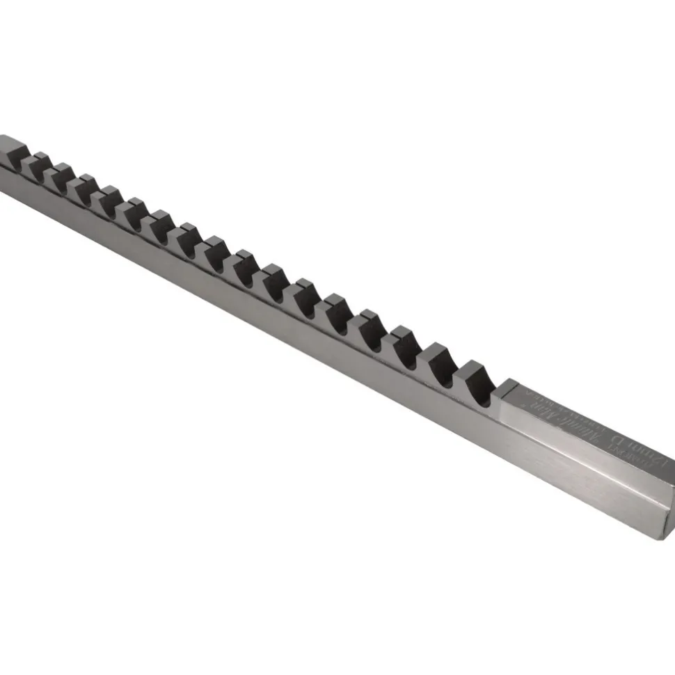 Keyway Broach: Style D-1, High Speed Steel, 12 mm Wide