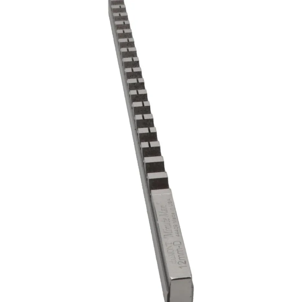 Keyway Broach: Style D-1, High Speed Steel, 12 mm Wide