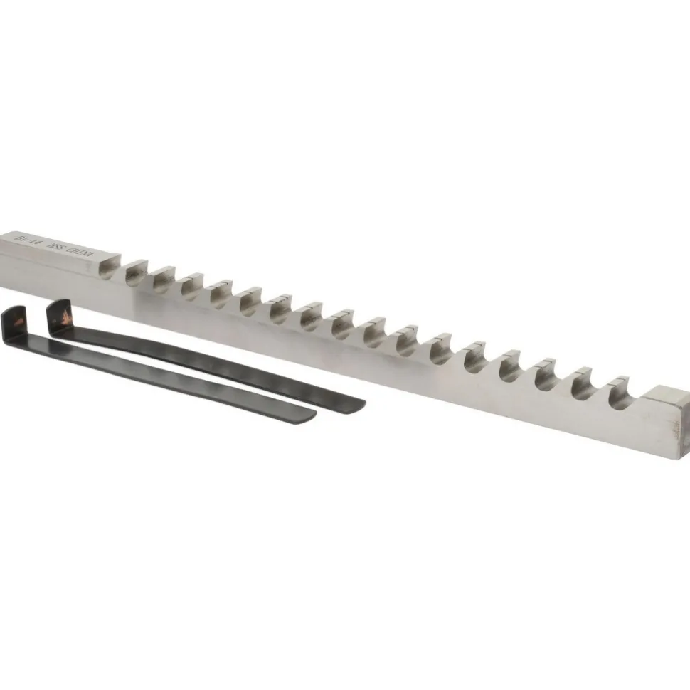 Keyway Broach: Style D-1, High Speed Steel, 14 mm Wide