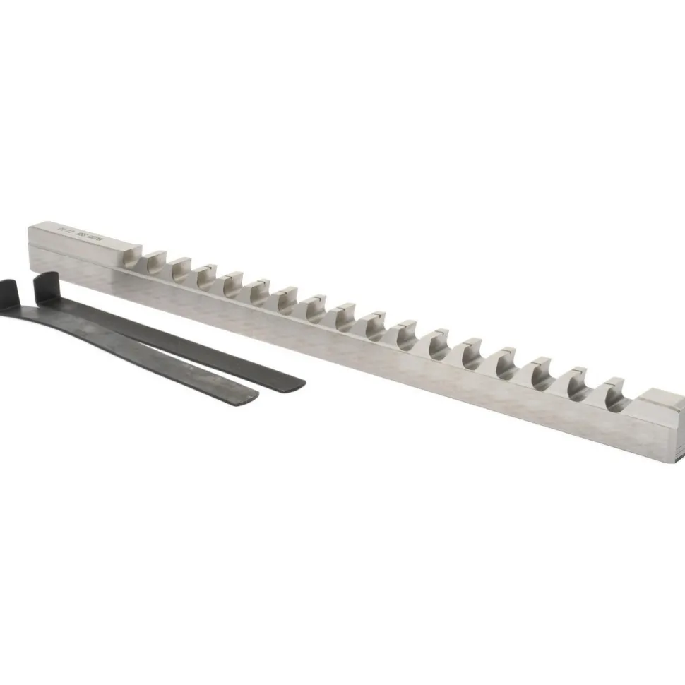 Keyway Broach: Style D-1, High Speed Steel, 12 mm Wide