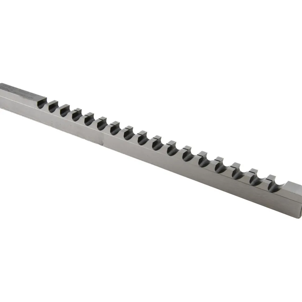 Keyway Broach: Style D-1, High Speed Steel, 14 mm Wide