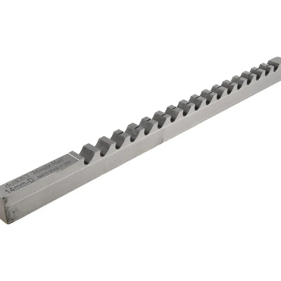 Keyway Broach: Style D-1, High Speed Steel, 14 mm Wide