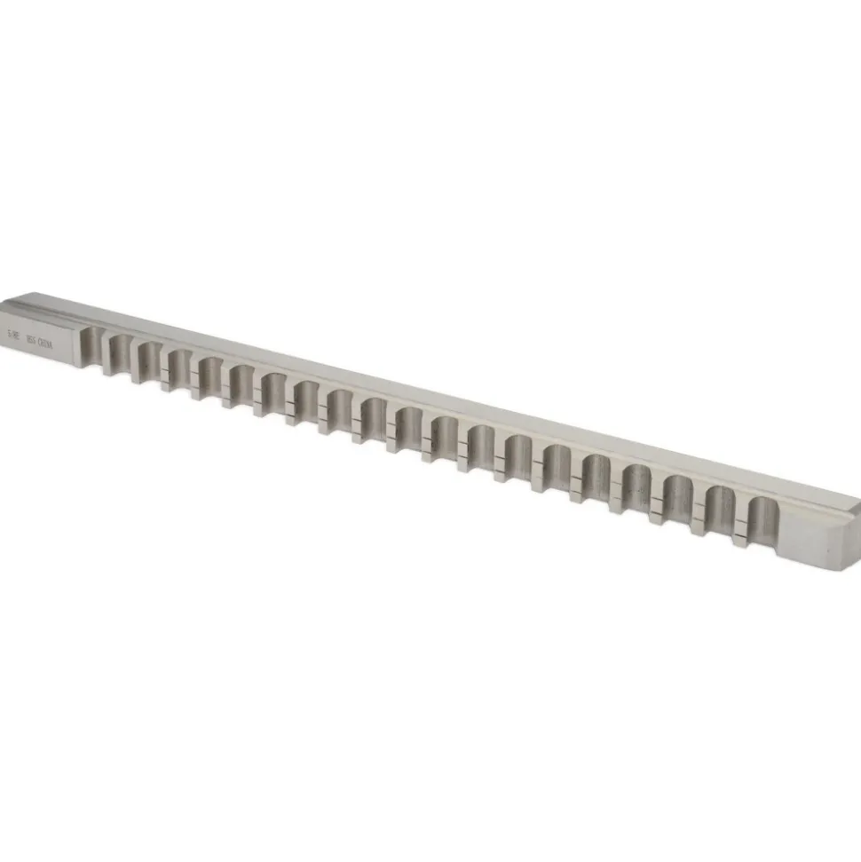 Keyway Broach: Style E, High Speed Steel, 5/8" Wide