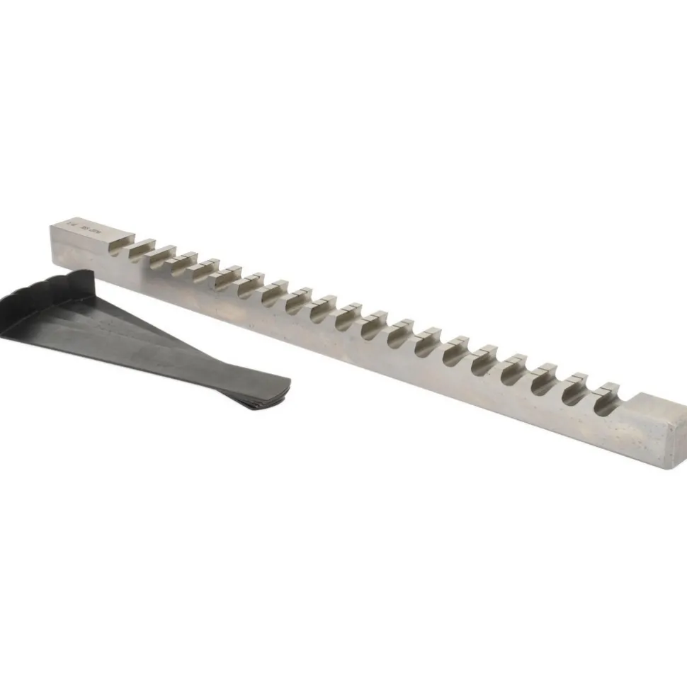 Keyway Broach: Style E, High Speed Steel, 3/4" Wide