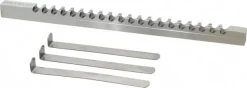 Keyway Broach: Style E-1, High Speed Steel, 18 mm Wide