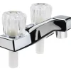 Knob Handle, Deck Plate Bathroom Faucet